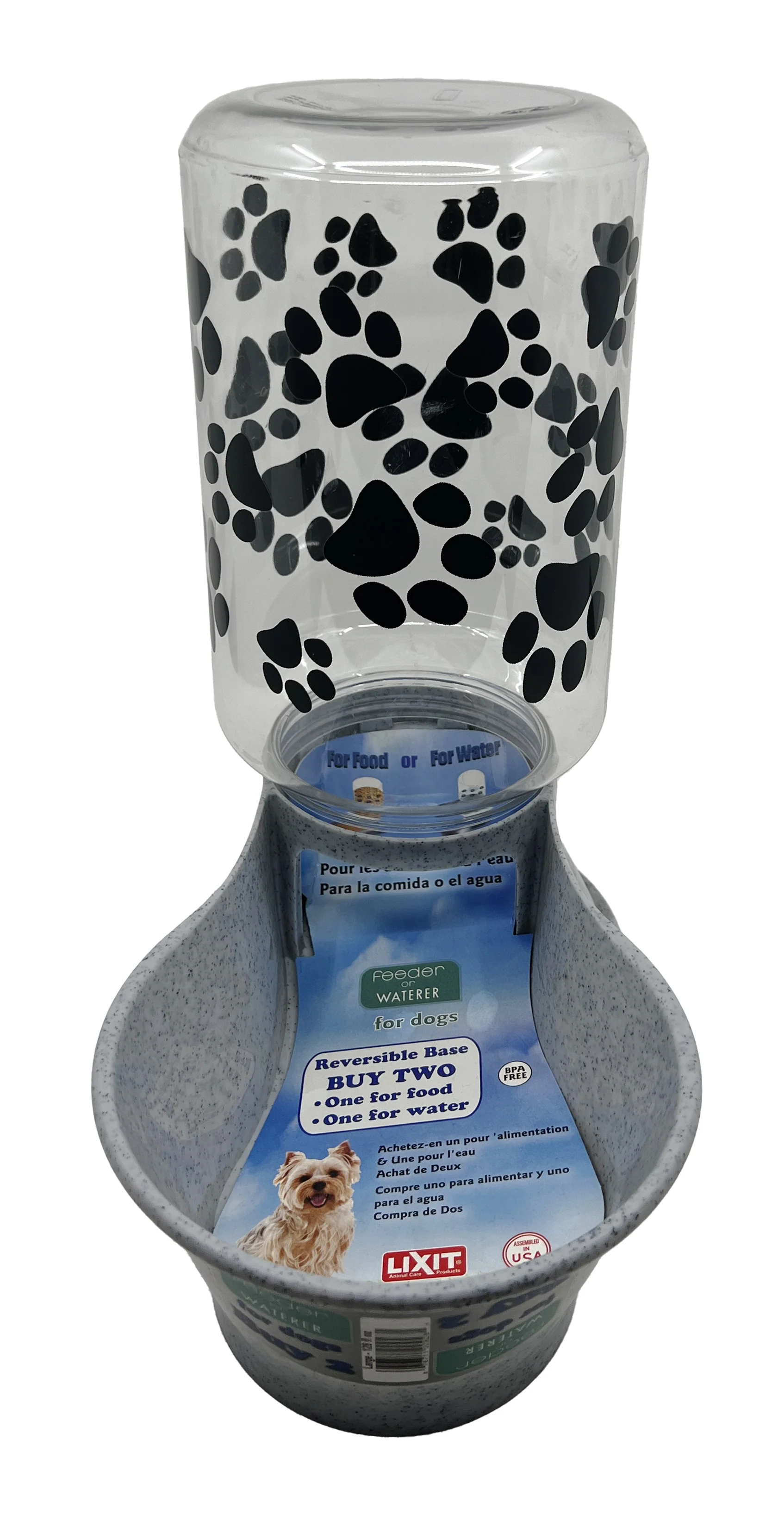 Reversible Dog Food and Water Fount - Image 2