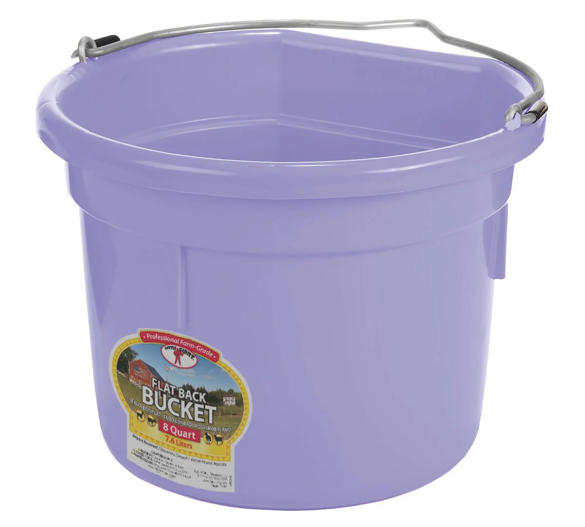 Flat Back Plastic Bucket - Image 40