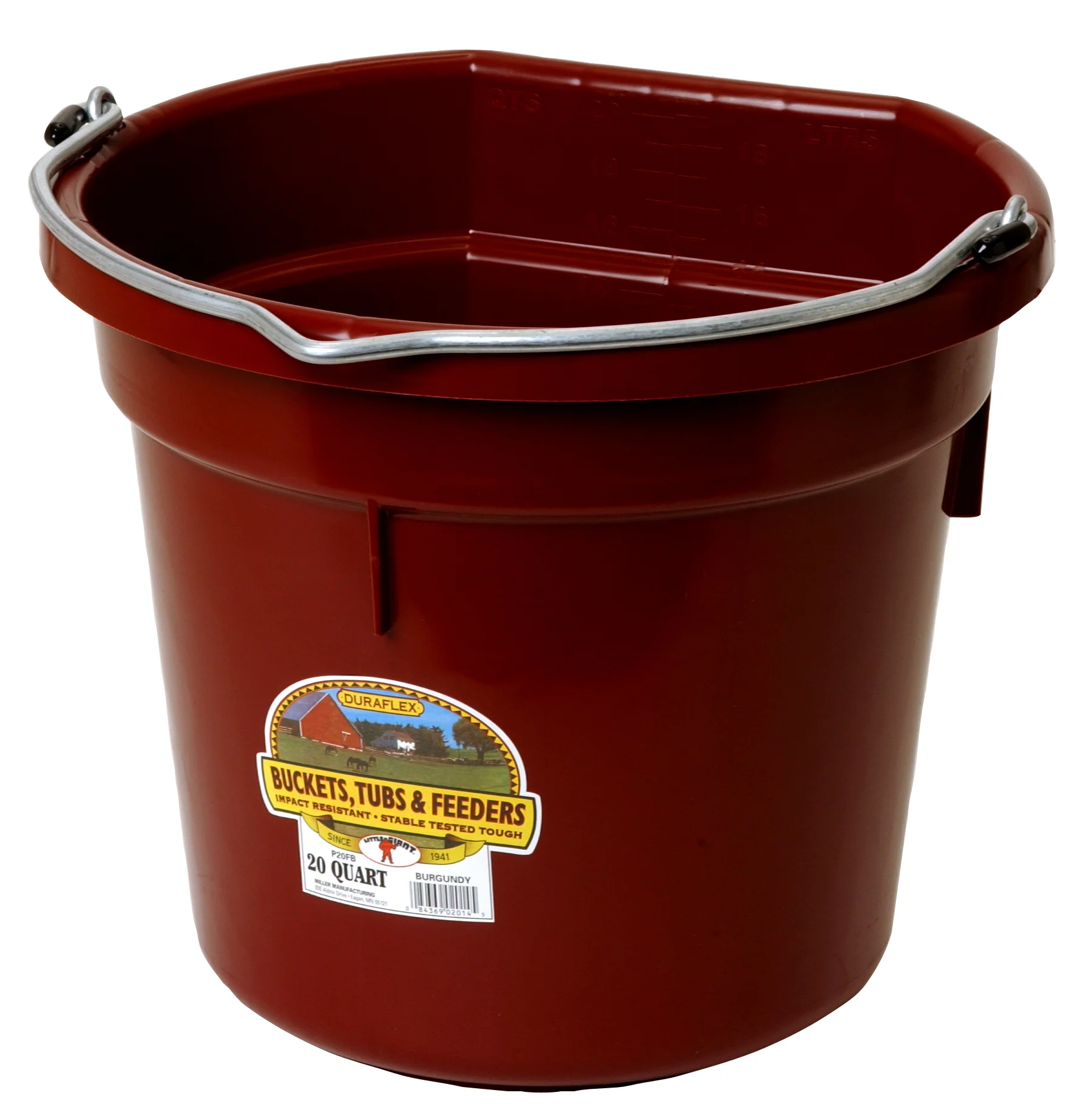 Flat Back Plastic Bucket - Image 9
