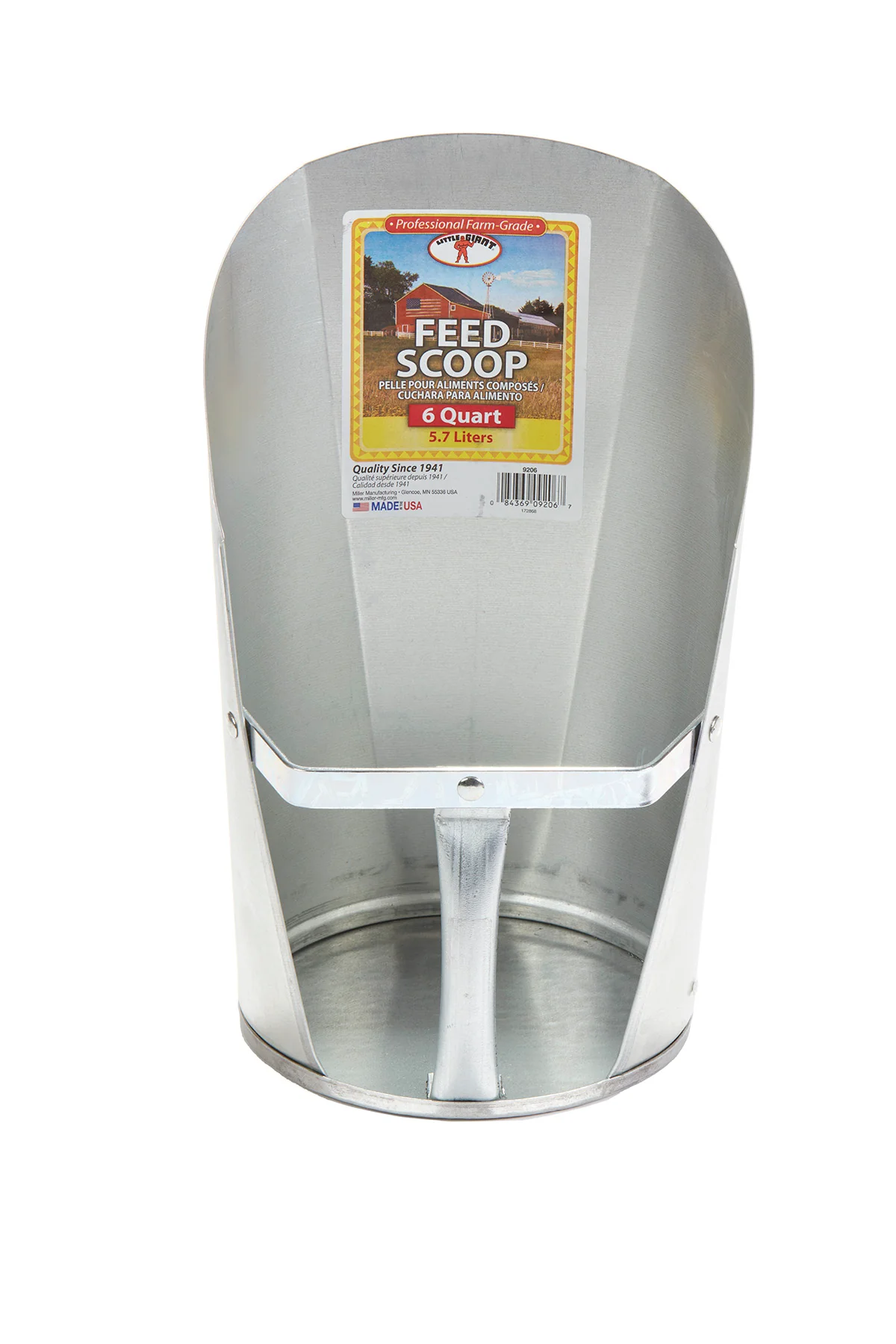 Galvanized Feed Scoop - Image 3