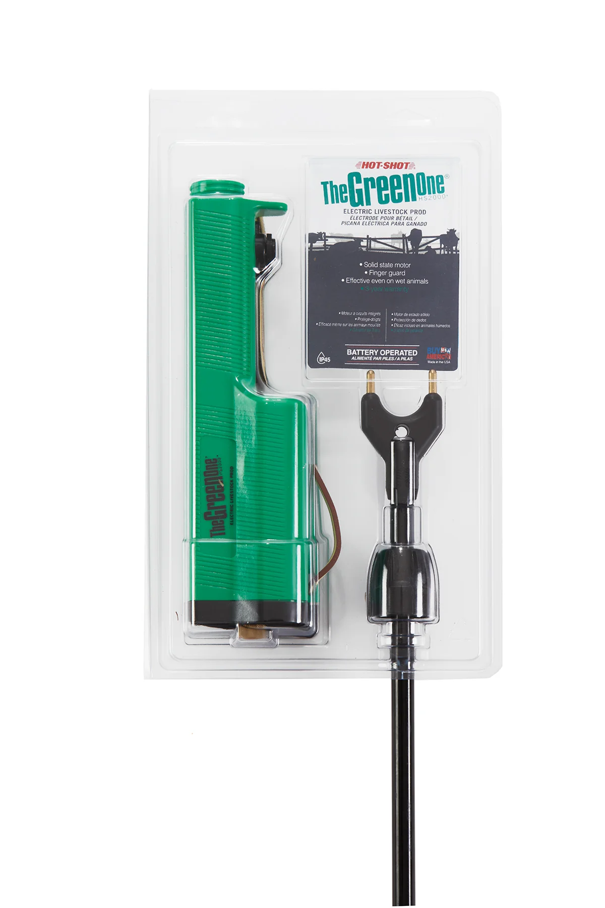 Hot-Shot® Green Prod With Shaft - Battery Operated