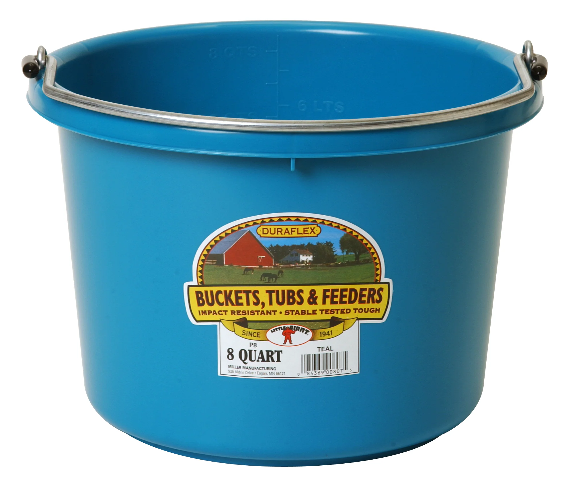 8 Quart Plastic Bucket - Image 12