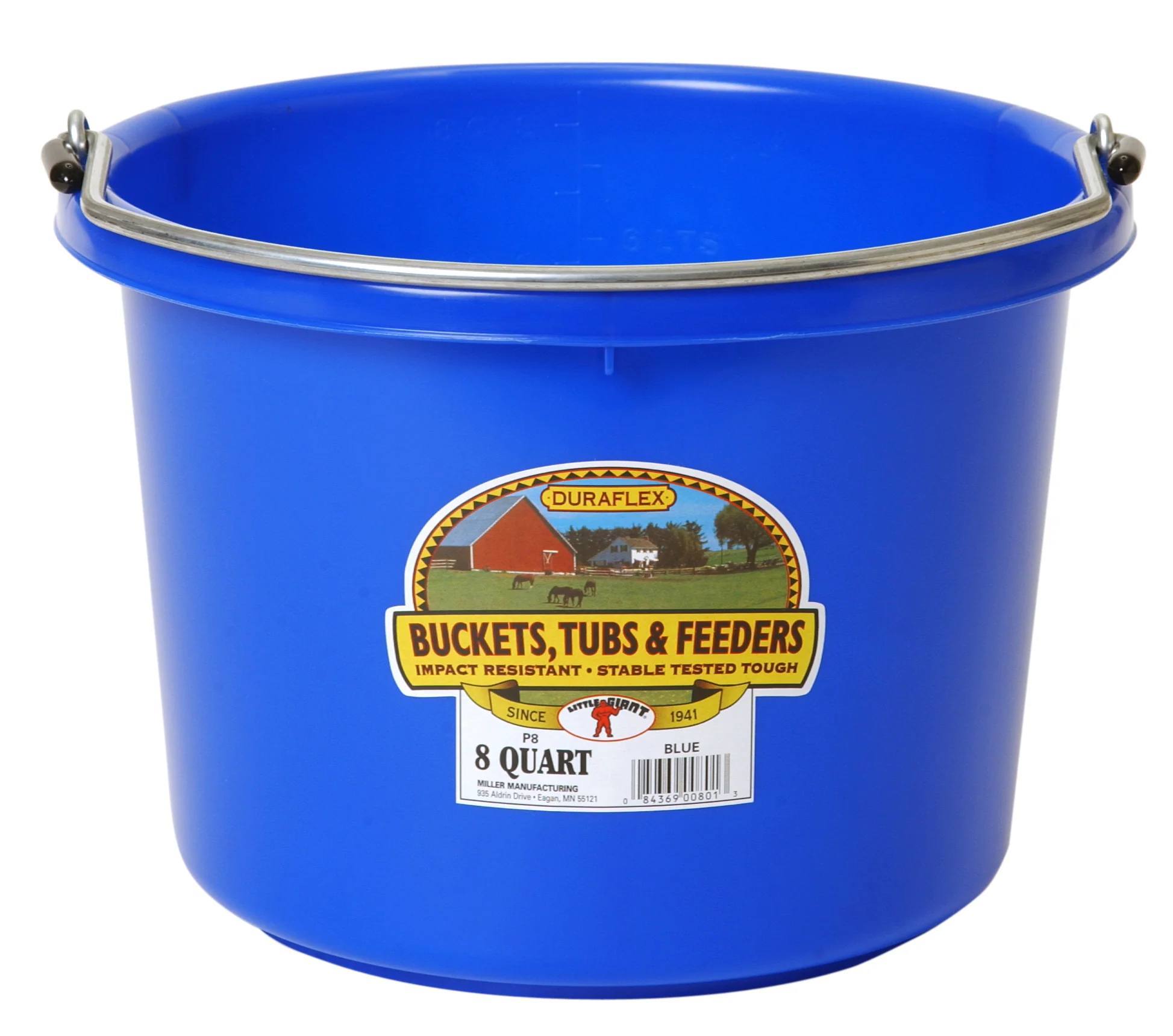 8 Quart Plastic Bucket - Image 3