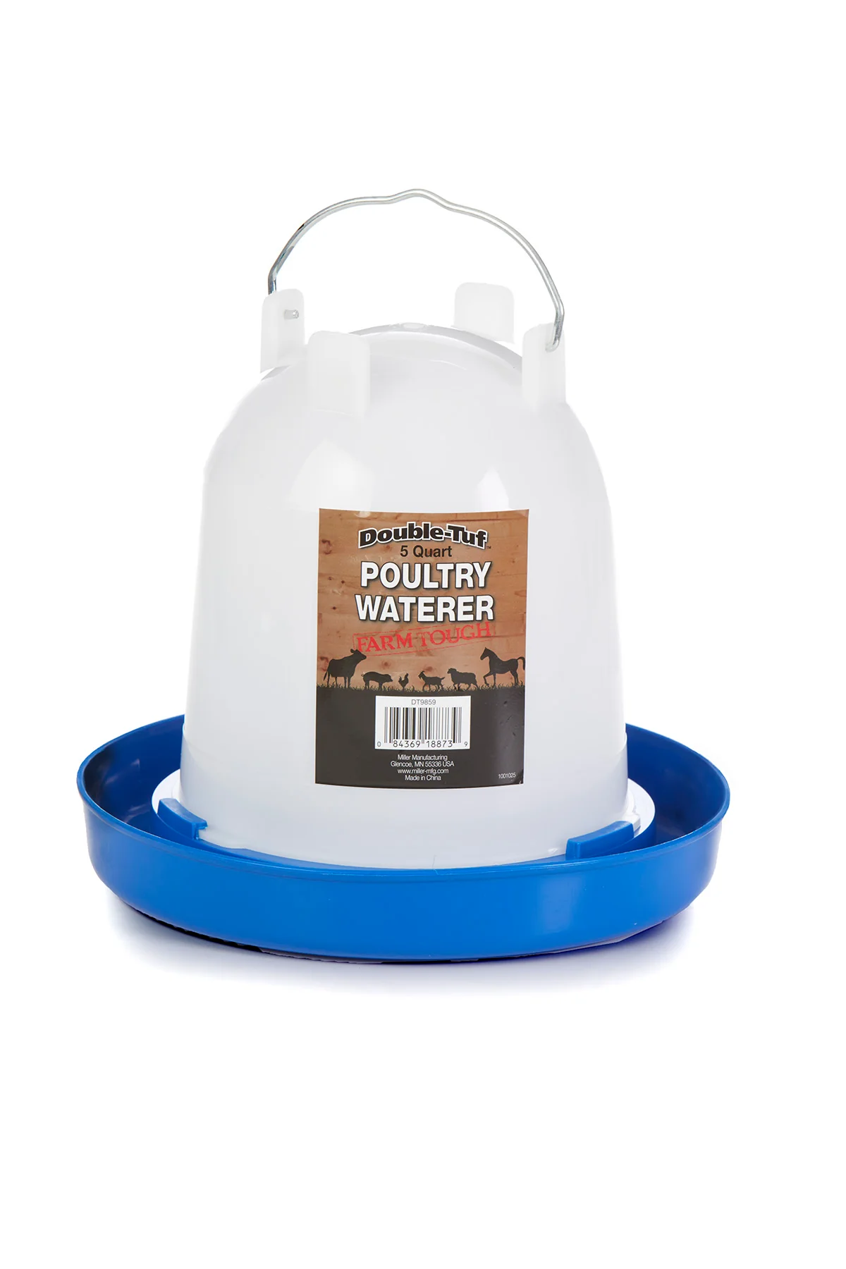 Hanging Plastic Poultry Waterer - Image 3