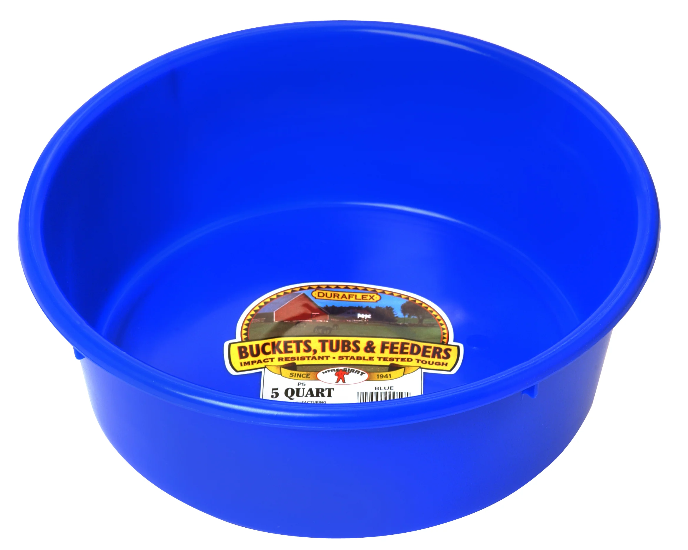 5 Quart Plastic Utility Pan - Image 3