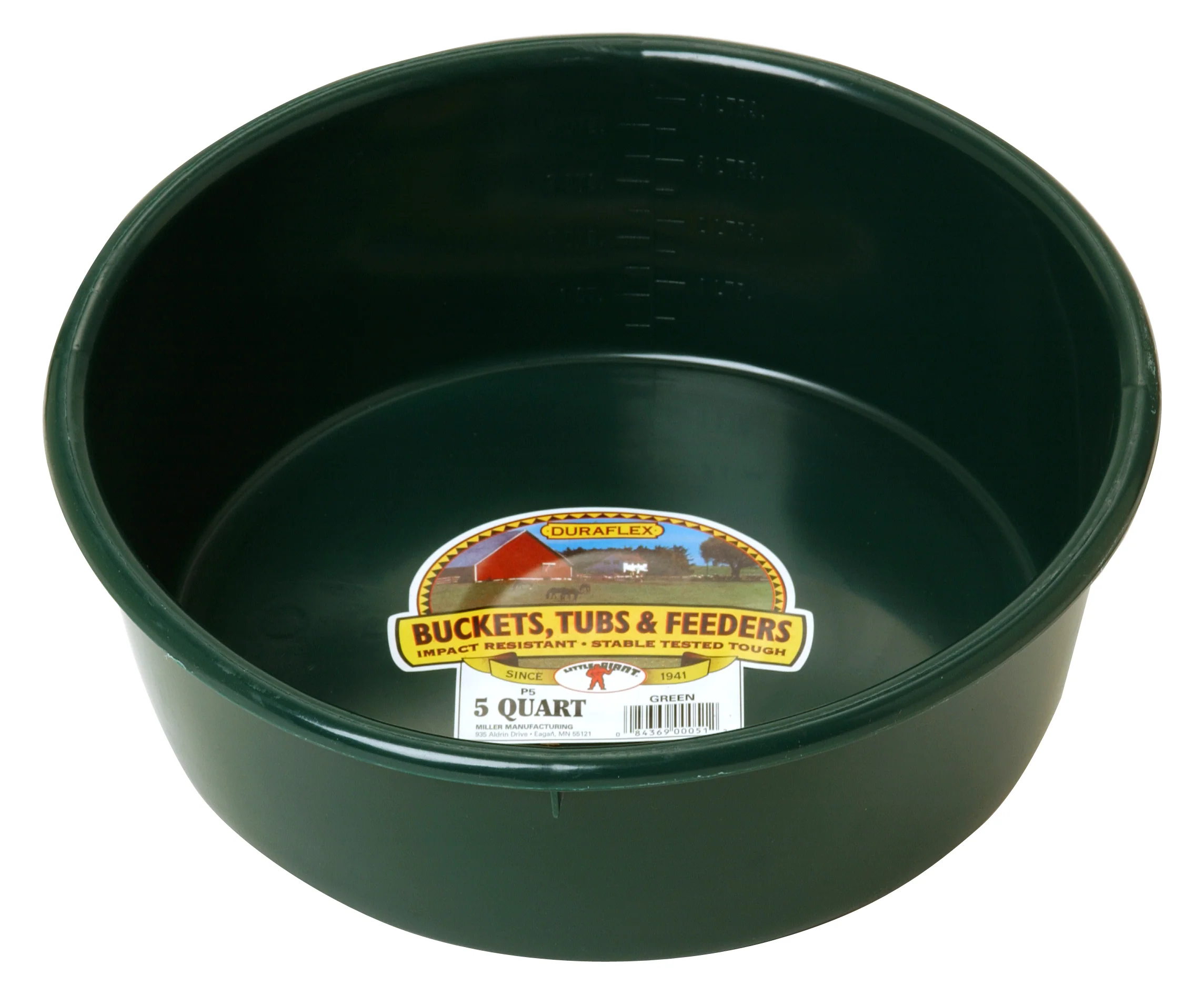 5 Quart Plastic Utility Pan - Image 4