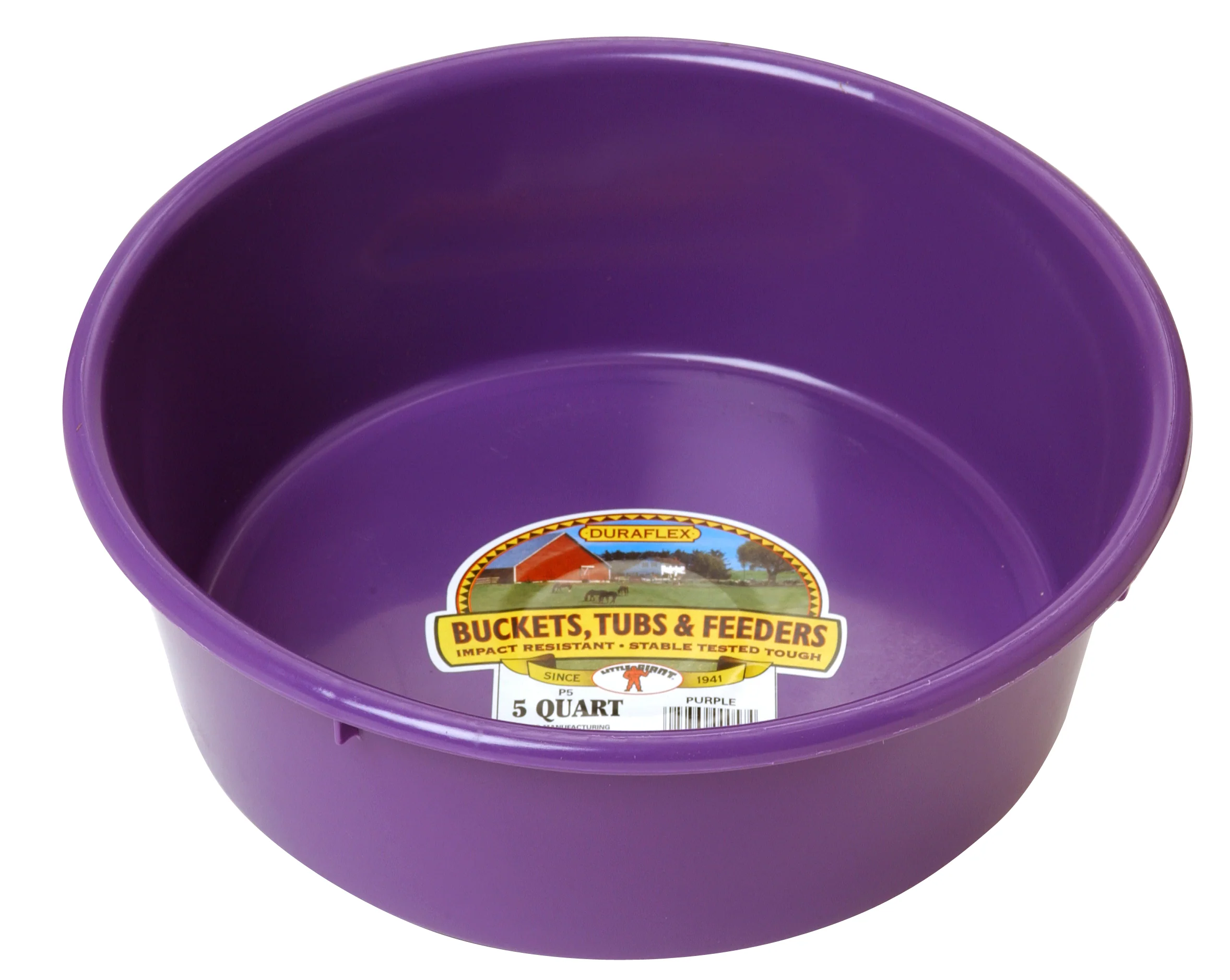 5 Quart Plastic Utility Pan - Image 7