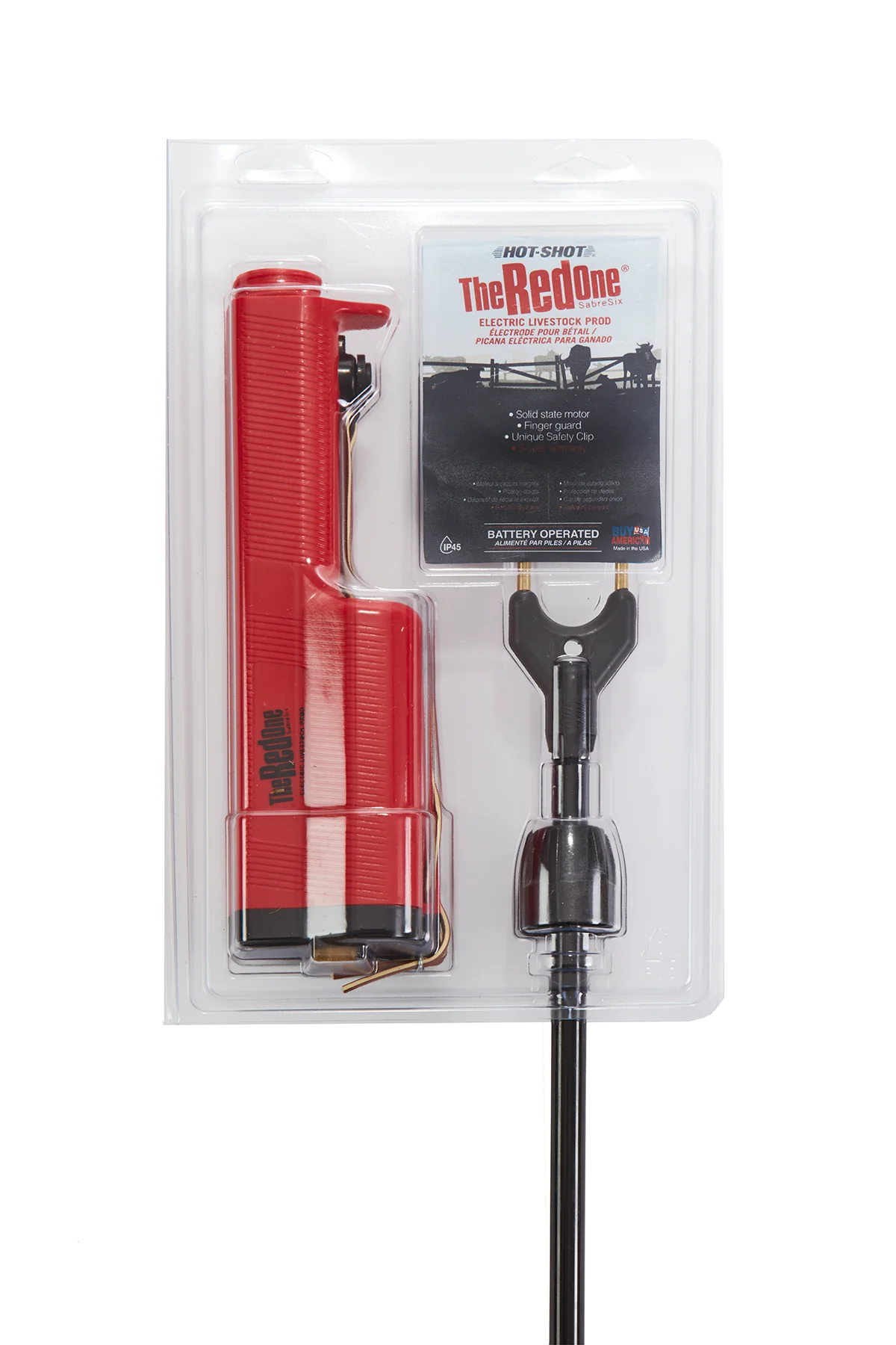 Red Prod with 42 Inch Flexible Shaft