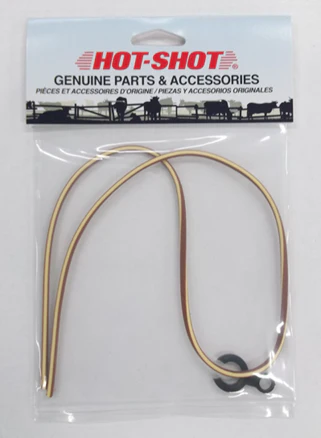 Safety Clip and Thong for Hot-Shot Prods