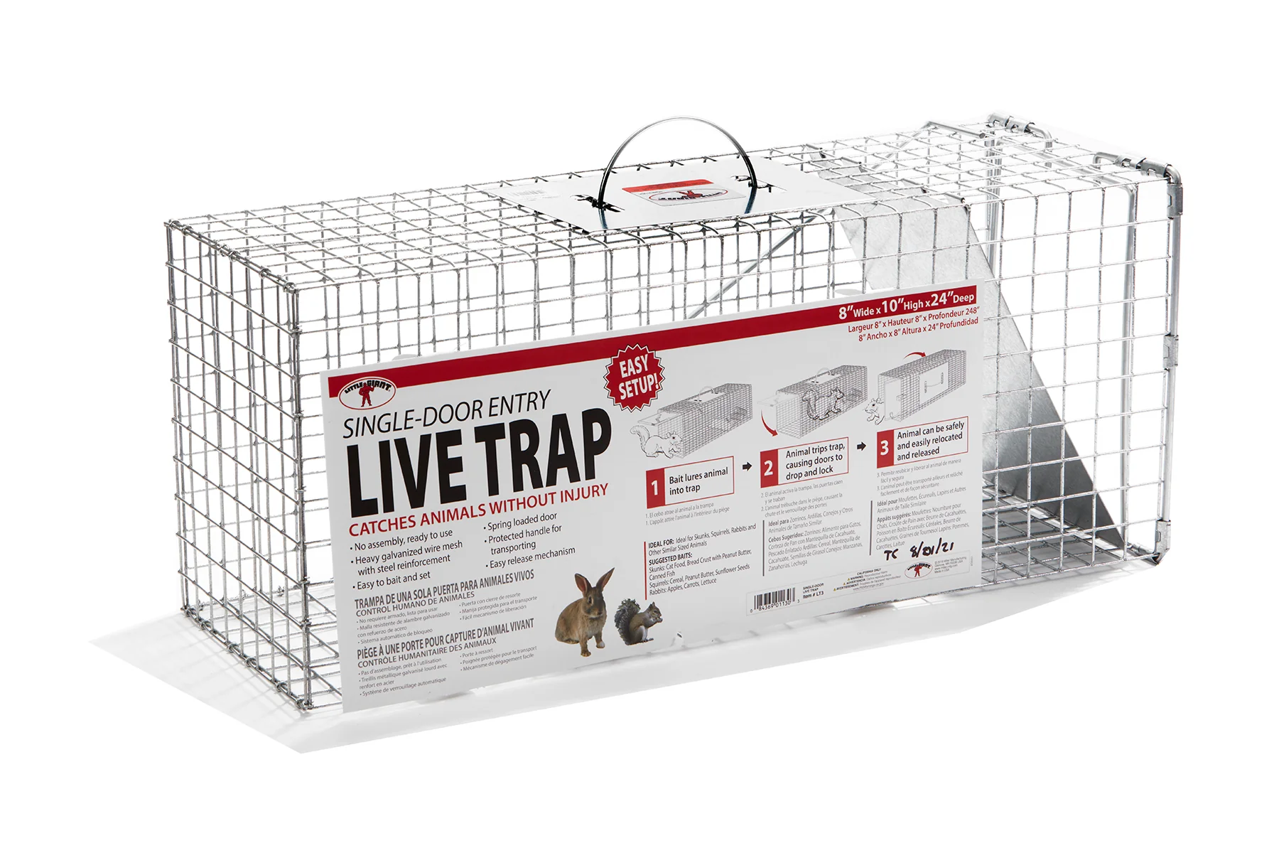 Single Door Live Animal Trap - Image 3